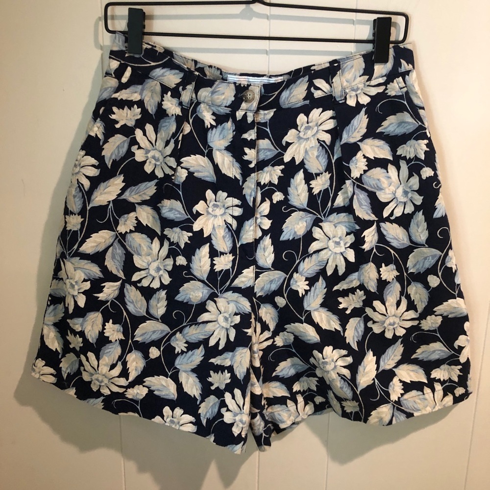 Vintage Linen Blend Shorts Jones Wear Sport